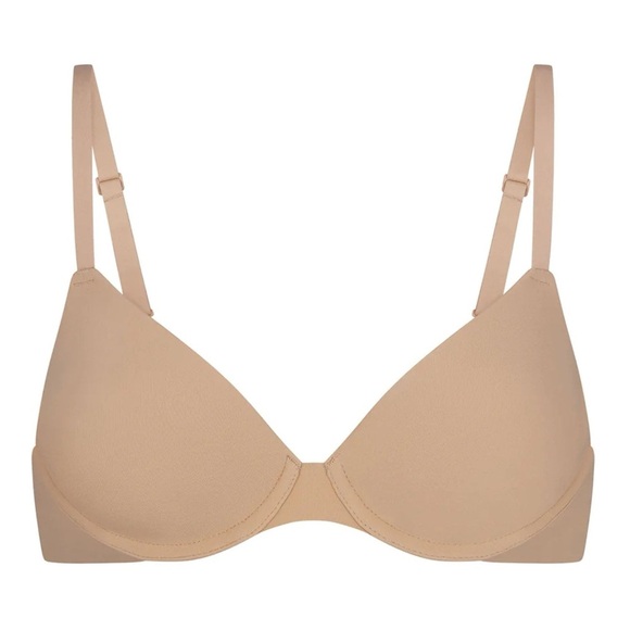 Skims FITS EVERYBODY T-SHIRT DEMI BRA | STYLE: BR-UWR-2294 | COLOR:CLAY |NEW/NWT - Picture 1 of 10